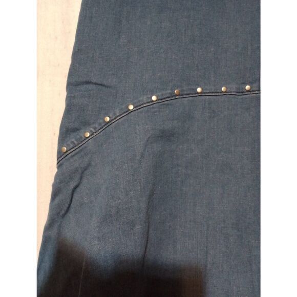 Reba Skirt Ladies 6 Denim Midi - Picture 3 of 8